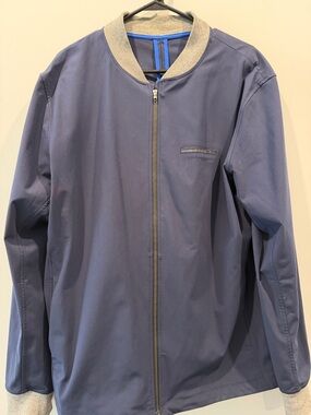 lululemon athletica Men's Navy Blue Bomber Jacket